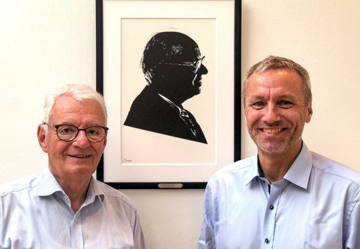 Tre generationer Enggaard er lykkedes med at skabe en af landets største entreprenør- og udviklingsselskaber siden starten i 1943, da Asger Enggaard startede selskabet. Siden fulgte Jørgen Enggaard (tv) og med endnu en Asger Enggard på direktørposten siden 2005.