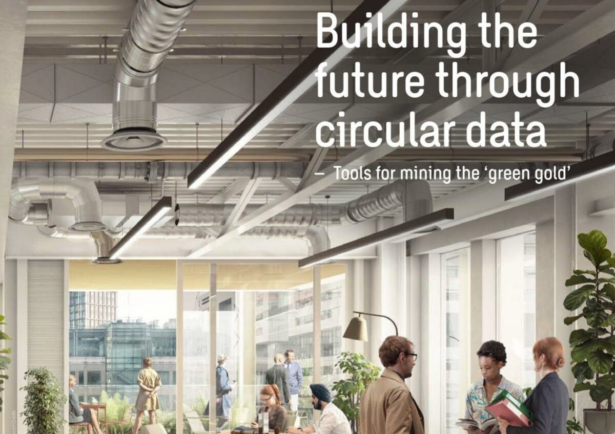 Den nye Urban Insight-rapport Building the future through circular data præsenterer et sæt af best-practice og next-practice værktøjer til at indsamle den data, der er brug for, for at transformere vores bygninger fra materialeforbrugere til materialebanker. Foto: Sweco.