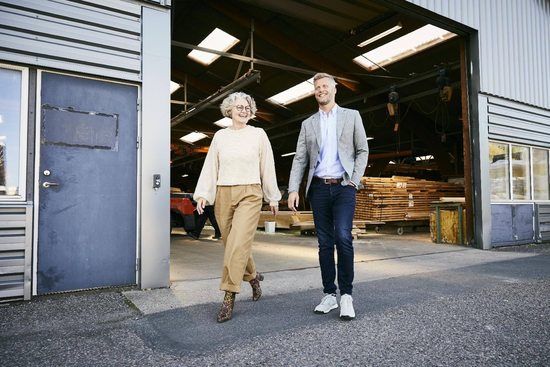 Birgitte Clausen træder ind i direktionen på lige fod med adm. direktør Martin Tholstrup.