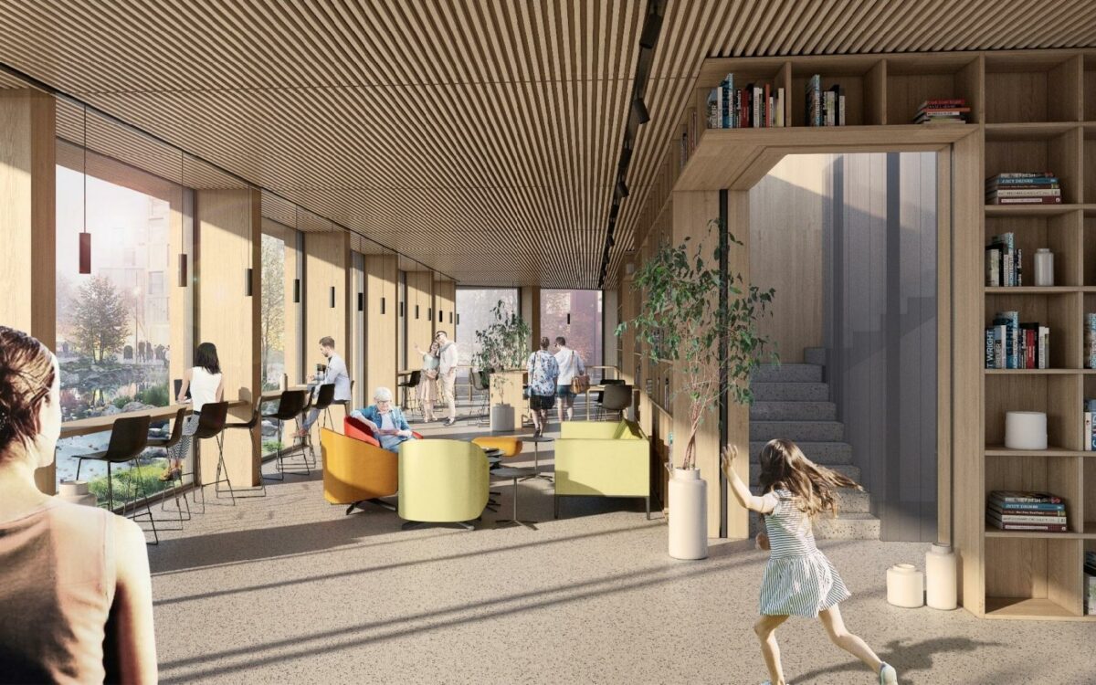 Byggeriet er tegnet af ONV Arkitekter, og Scandi Byg er totalentreprenør.