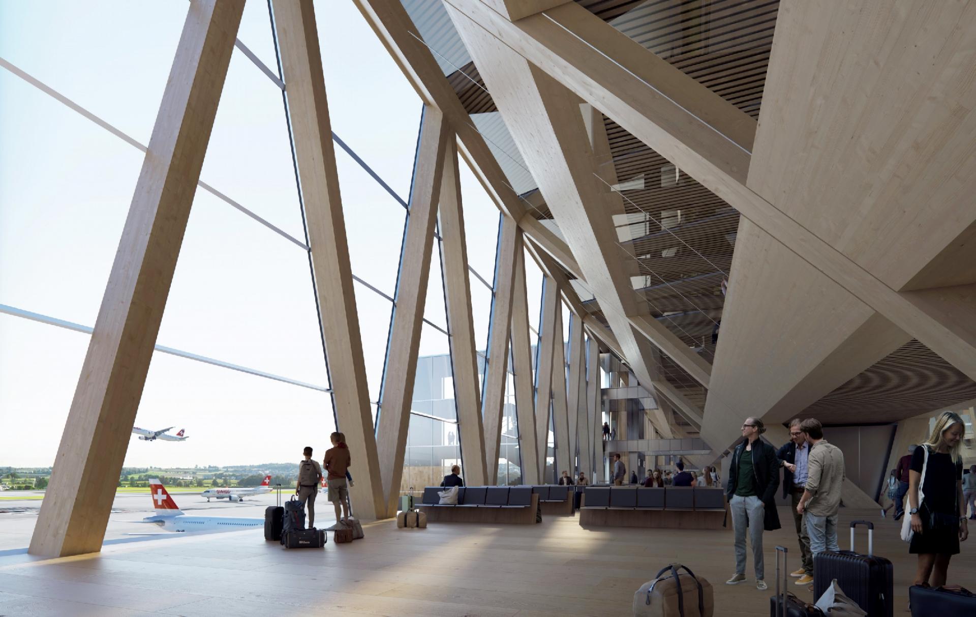 Den nye terminal, som forventes at åbne om 10 år, vil have både Schengen og ikke-Schengen gates, lufthavnsbutikker, lounges, kontorer, et nyt kontroltårn og en udvidelse af immigrationshallen. Foto: Imigo.