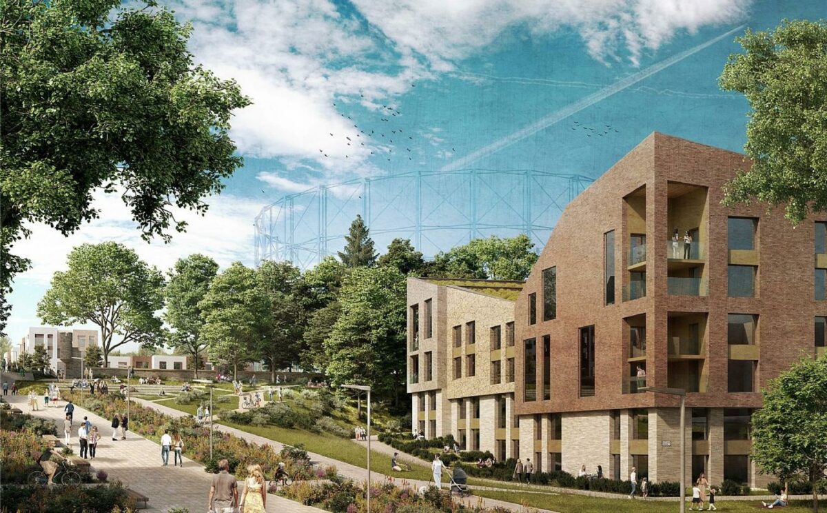 Projektet giver mulighed for at stå i spidsen for byens håndtering af klimakrisen. Ill.: C.F. Møller.