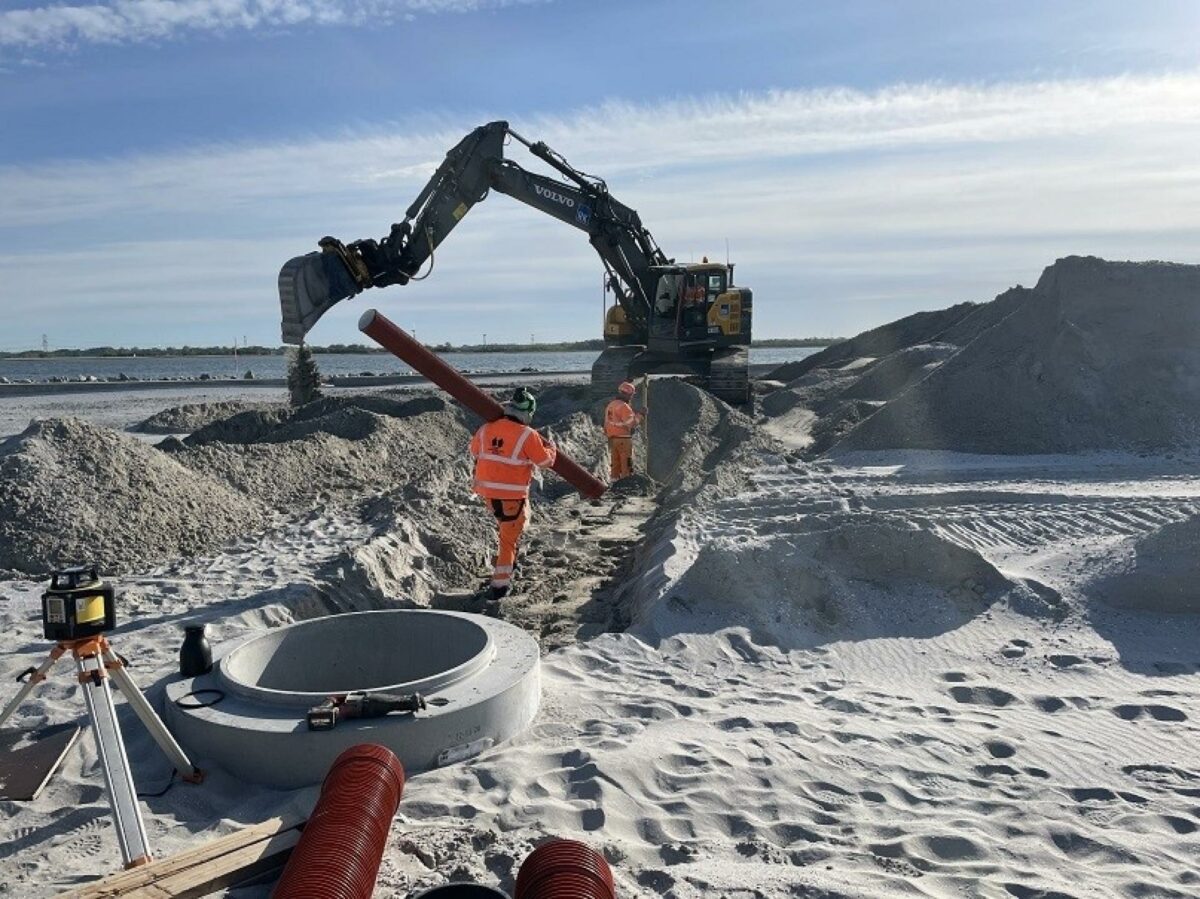 Partneringgruppen bag udvidelsen på Aalborg Havn er helt bevidst gået efter bæredygtige løsninger.