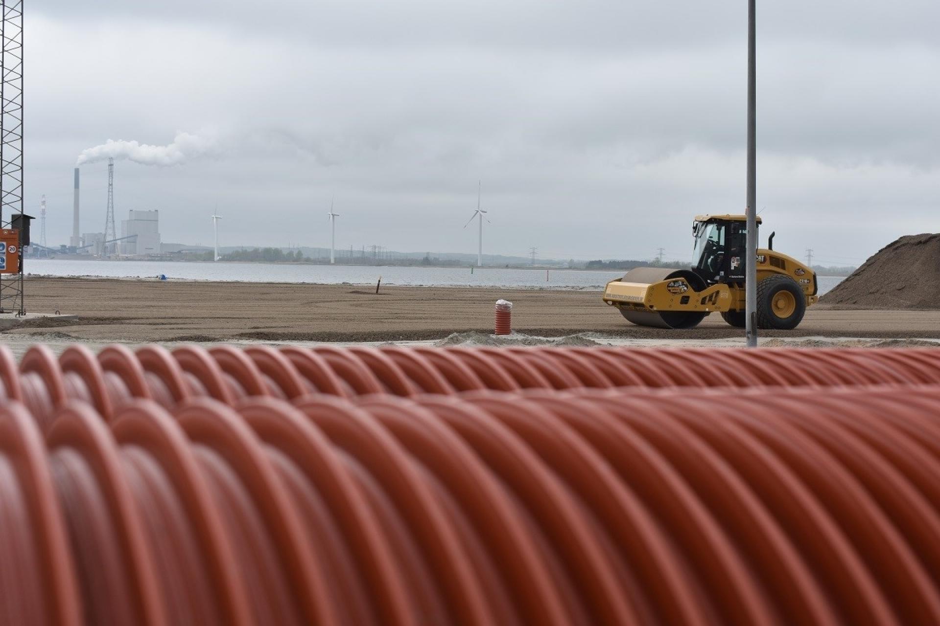 Spildevandsrør produceret af genanvendelige råmaterialer gav en stor miljømæssig gevinst.