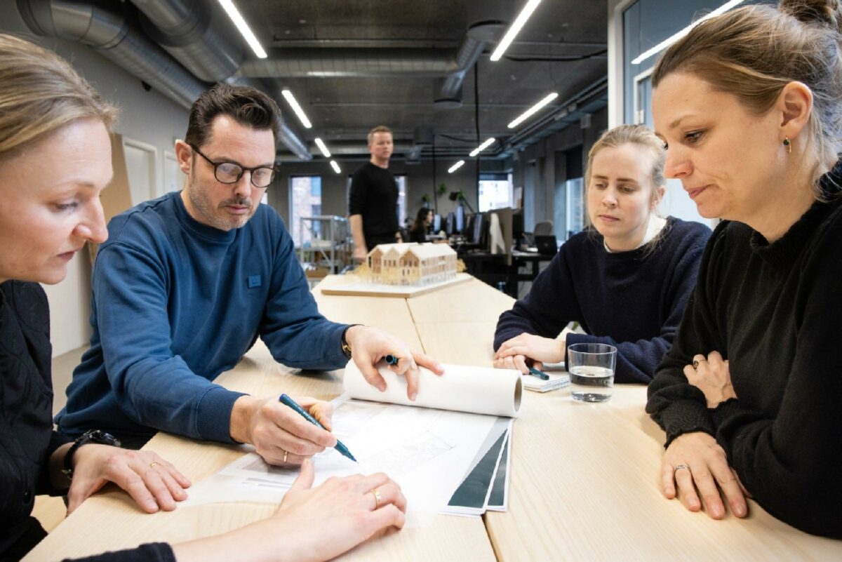 Den nye afdeling for spaceplanning er den seneste tilføjelse til den 300 personers store tegnestues ydelser, der blandt andet dækker arkitektur, design, landskab, planlægning og transformation. Foto: Aart.