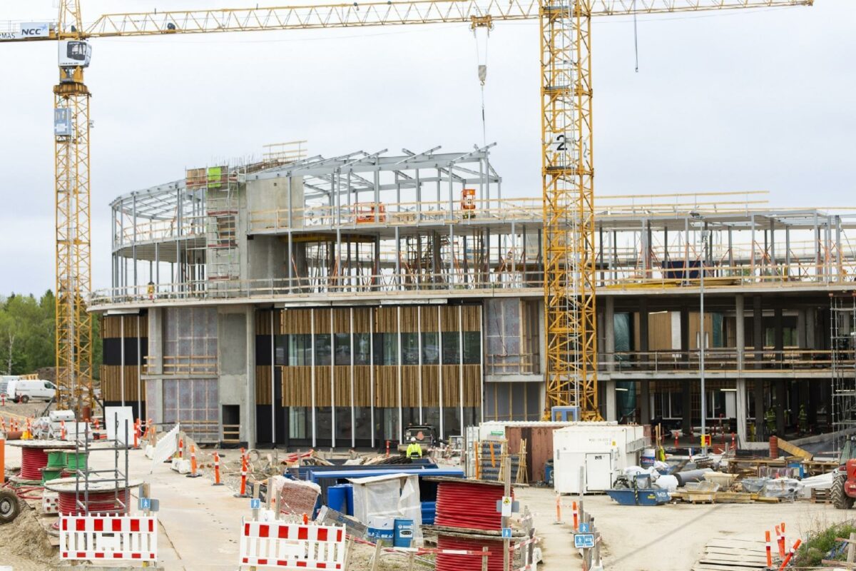 Nyt Nordsjælland Hospital er gået fra en faseinddelt planlægning til en samkøring og et helhedshensyn faserne imellem i et stærkt datadrevet digitalt univers. Foto: Nyt Nordsjælland Hospital.