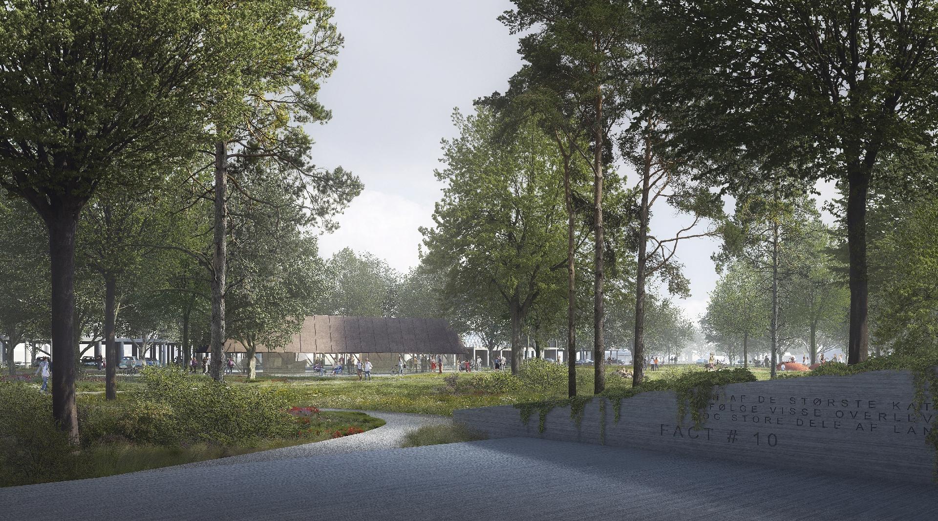Fra vinderforslaget: Ill.: C.F. Møller.