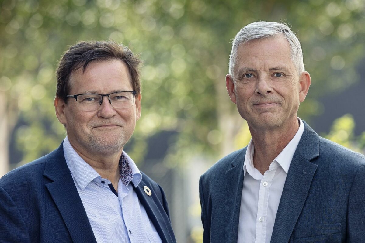 Carsten Pietras (tv.) og Michael Vedel.