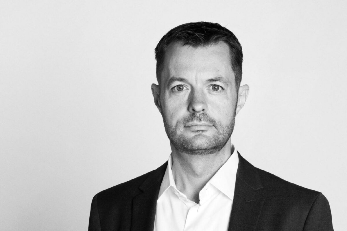 Afdelingsdirektør i Eksisterende byggeri & Drift, Henrik Leksø. Foto: Sweco.