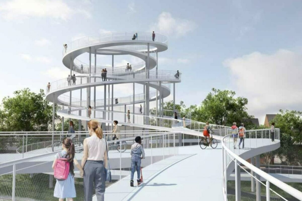 Spiralbroen er et unikt kunstværk i en særlig liga, som vil tilbyde en udendørs, inddragende og kropslig oplevelse.