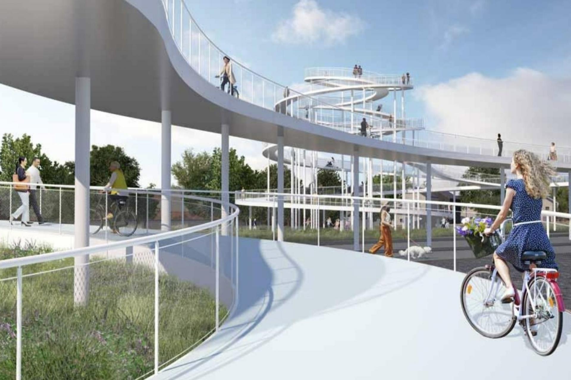 Pendlere og besøgende kan bevæge sig nemmere og bedre rundt i midtbyen og samtidig få lagt et oplevelseslag på.