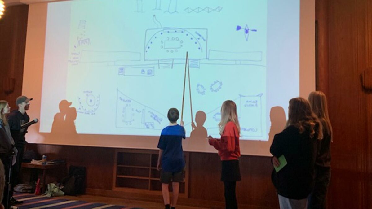 I sidste uge fremlagde eleverne deres ideer.