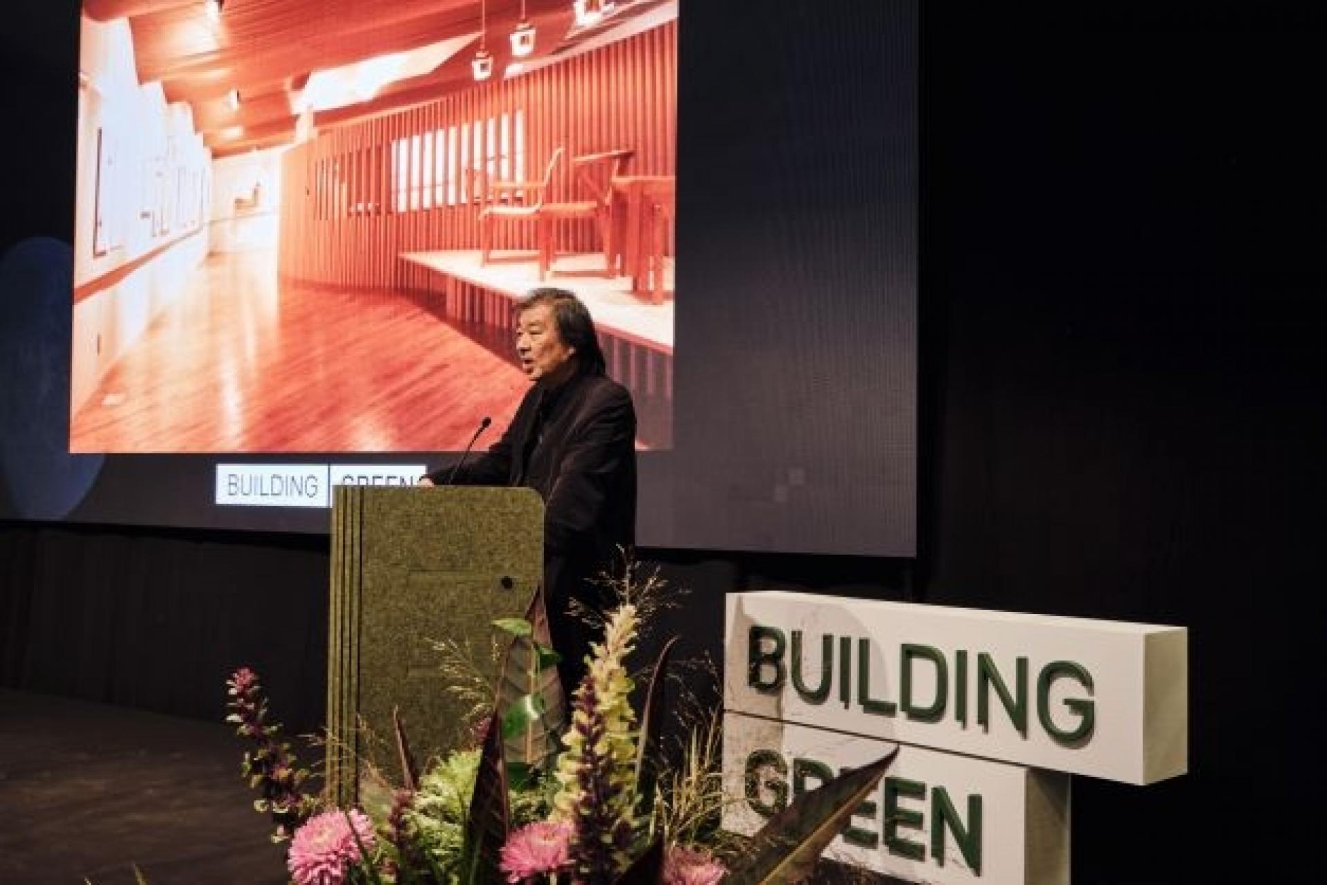 Den japanske arkitekt, Shigeru Ban.