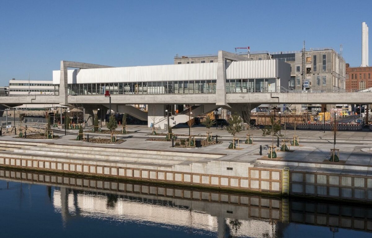 Ved seneste prisuddeling i 2021 vandt Orientkaj Station Bæredygtig Beton Prisen, der i år er omdøbt til Betoninnovations Prisen. Foto: Torben Eskerod