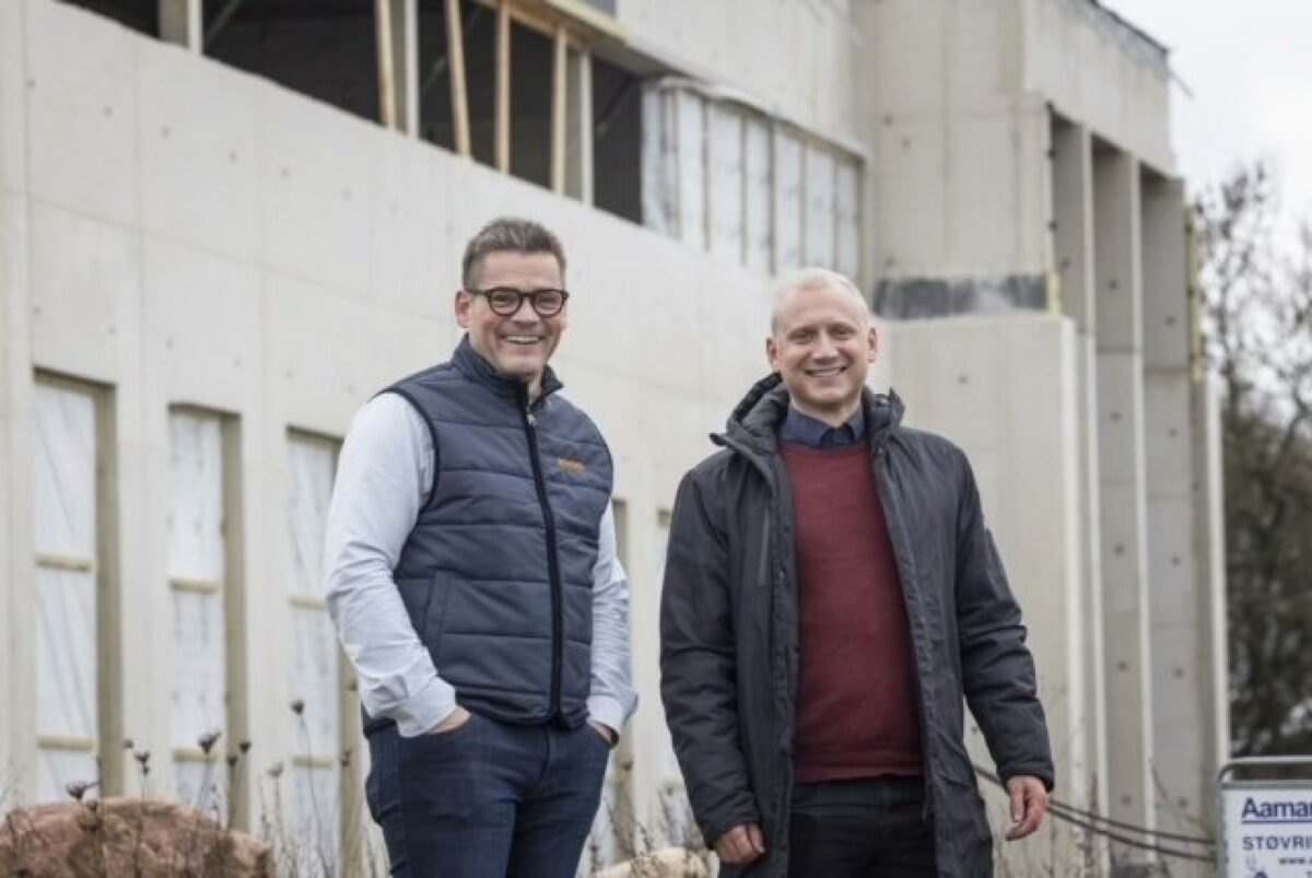 René M. Larsen (tv) og Henrik Pedersen. Foto: BK Nord.