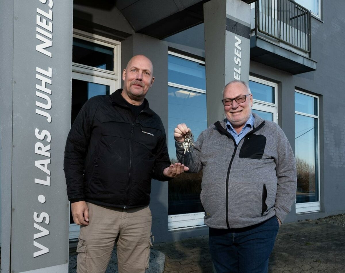 Peter Kanstrup (t.v.) og Lars Juhl Nielsen.