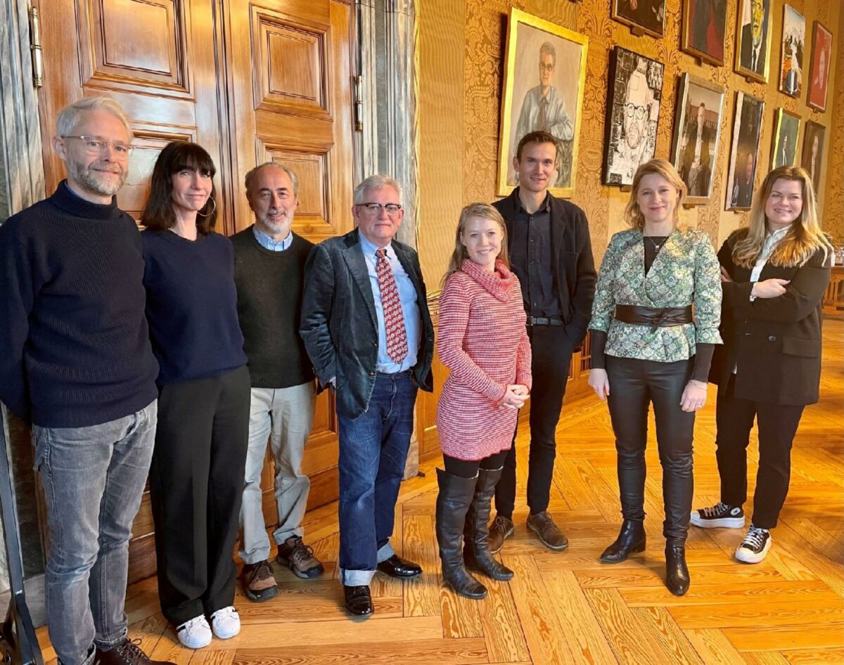 Dommerpanelet sammen med overborgmester Sophie Hæstorp Andersen.
