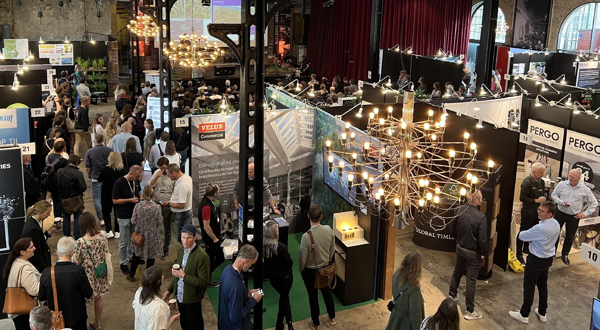 Bæredygtighedseventet Building Green Aarhus, der de senere år har været afholdt i Centralværkstedet, flytter i år til større omgivelser på Aarhus Congress Center. Arkivfoto