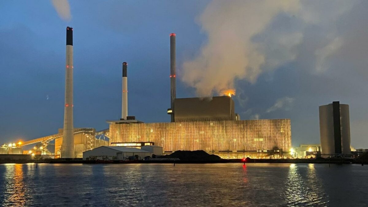 Bygningen står som vartegn for en mere bæredygtig kraftvarmeproduktion. Foto: Hofor.