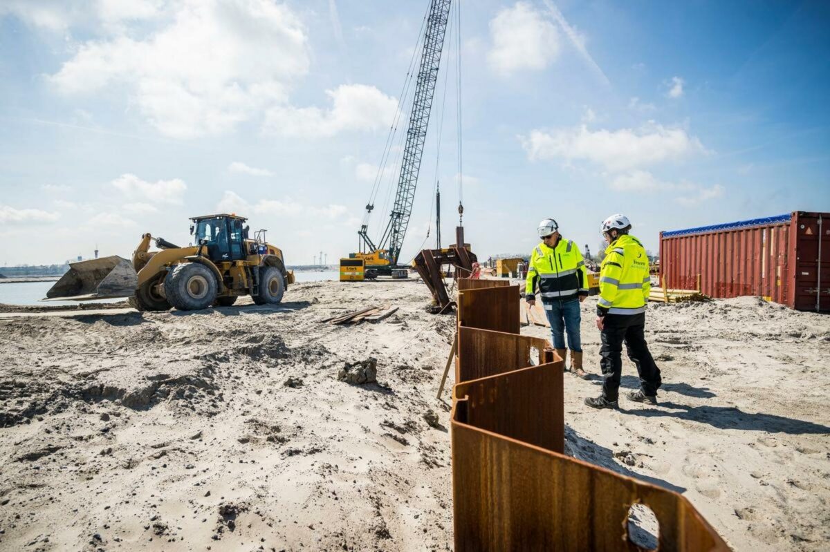 431 virksomheder er noteret som underleverandører, siden projektet for alvor gik i gang i 2020. 274 af dem er danske. Foto: Femern / Olaf Malzahn.