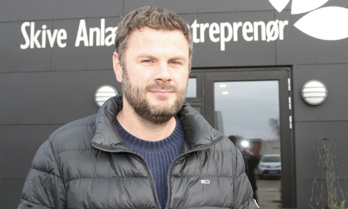 Michael Nielsen, direktør og indehaver af Skive Anlæg & Entreprenør.