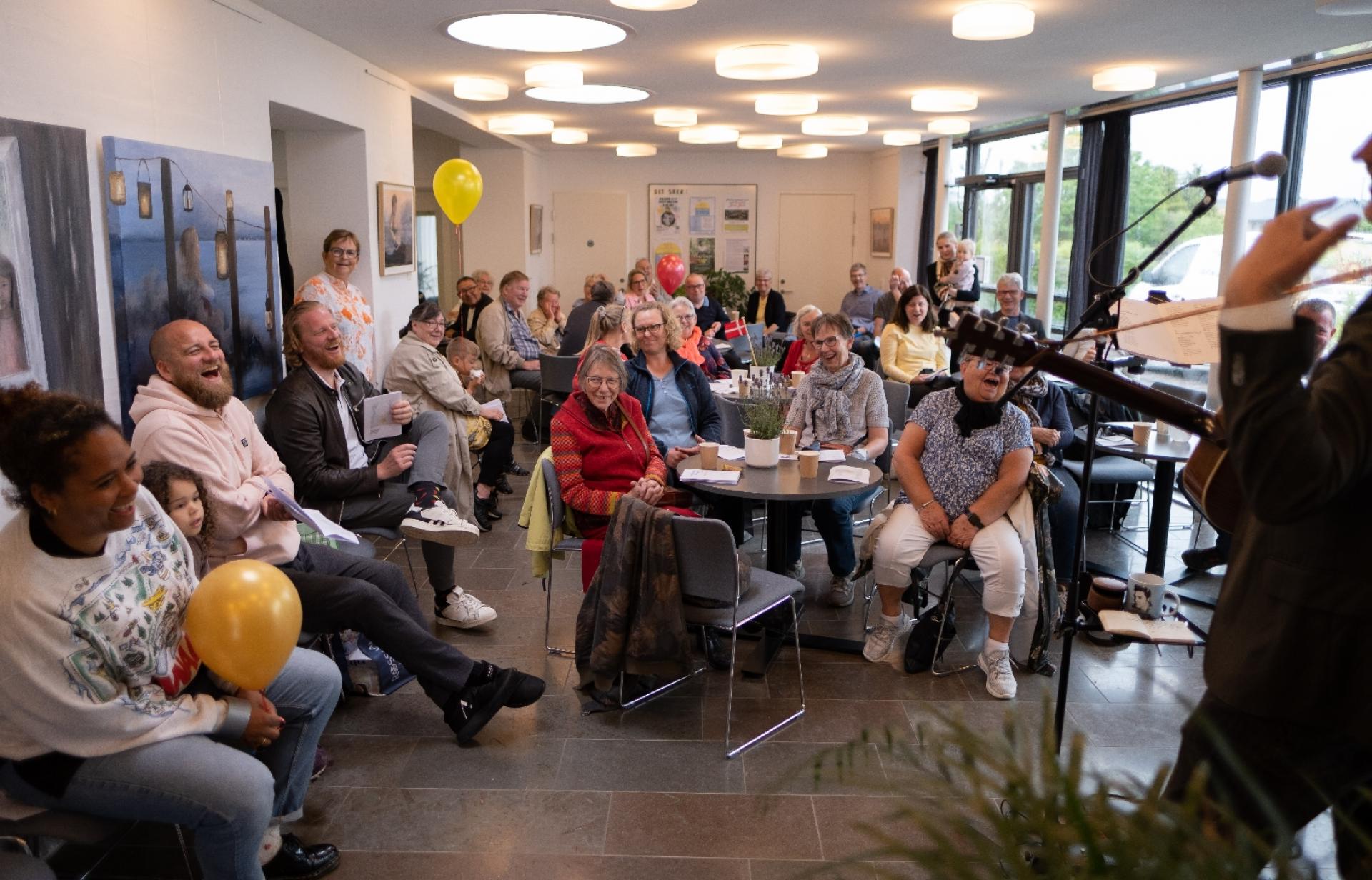 NærHeden vil på sigt være hjem for ca. 8.000 beboere i 3.000 boliger. De får brug for en rummelig kirkesal, hvor de bl.a. kan mødes til fællessang. Foto: Ansgarkirke