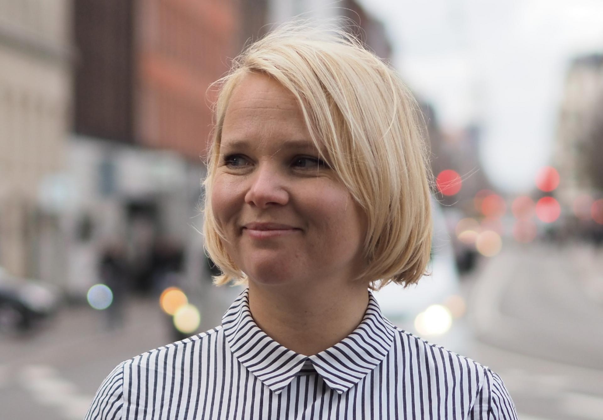 Liselott Stenfeldt, team director and head of research & development, Gehl Architects, kigger på, hvordan data kan inspirere til at designe inkluderende i det offentlige rum.