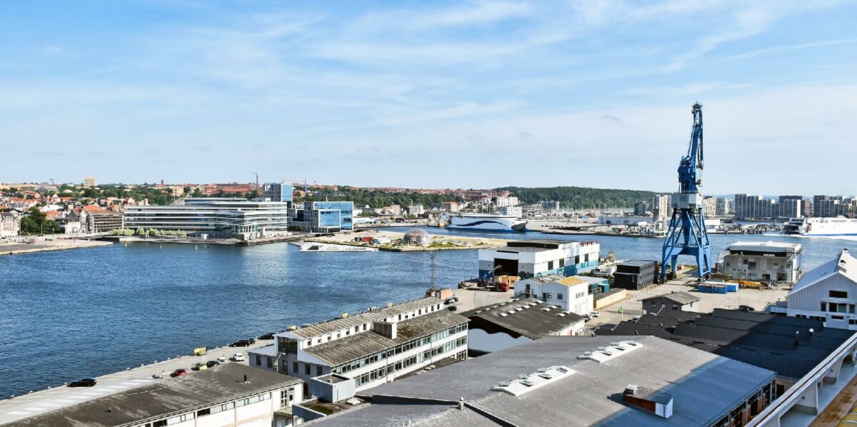 Udvidelsen af havnen i Aarhus har været til stor debat. Foto: Gettyimages.