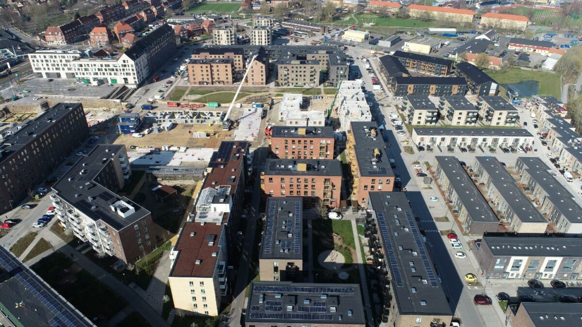 2022 på høj aktivitet i blandt andet Odenses nye bydel, Gartnerbyen, som Skjøde som udviklende totalentreprenør står bag.