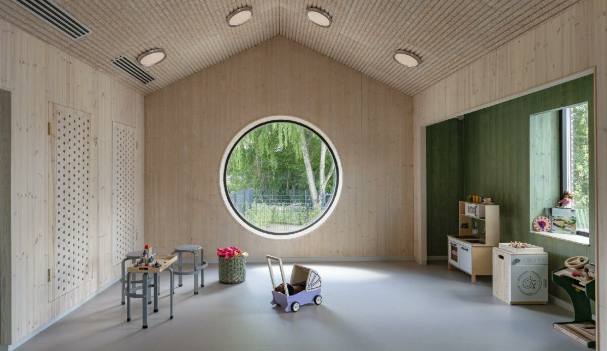 BBP Arkitekter vinder bl.a. arkitekturprisen for at gøre sig ekstra umage med den indvendige arkitektur som her i Børnehuset Egedammen, der tidligere på året vandt Arkitektforeningen Københavns pris Årets Arne.