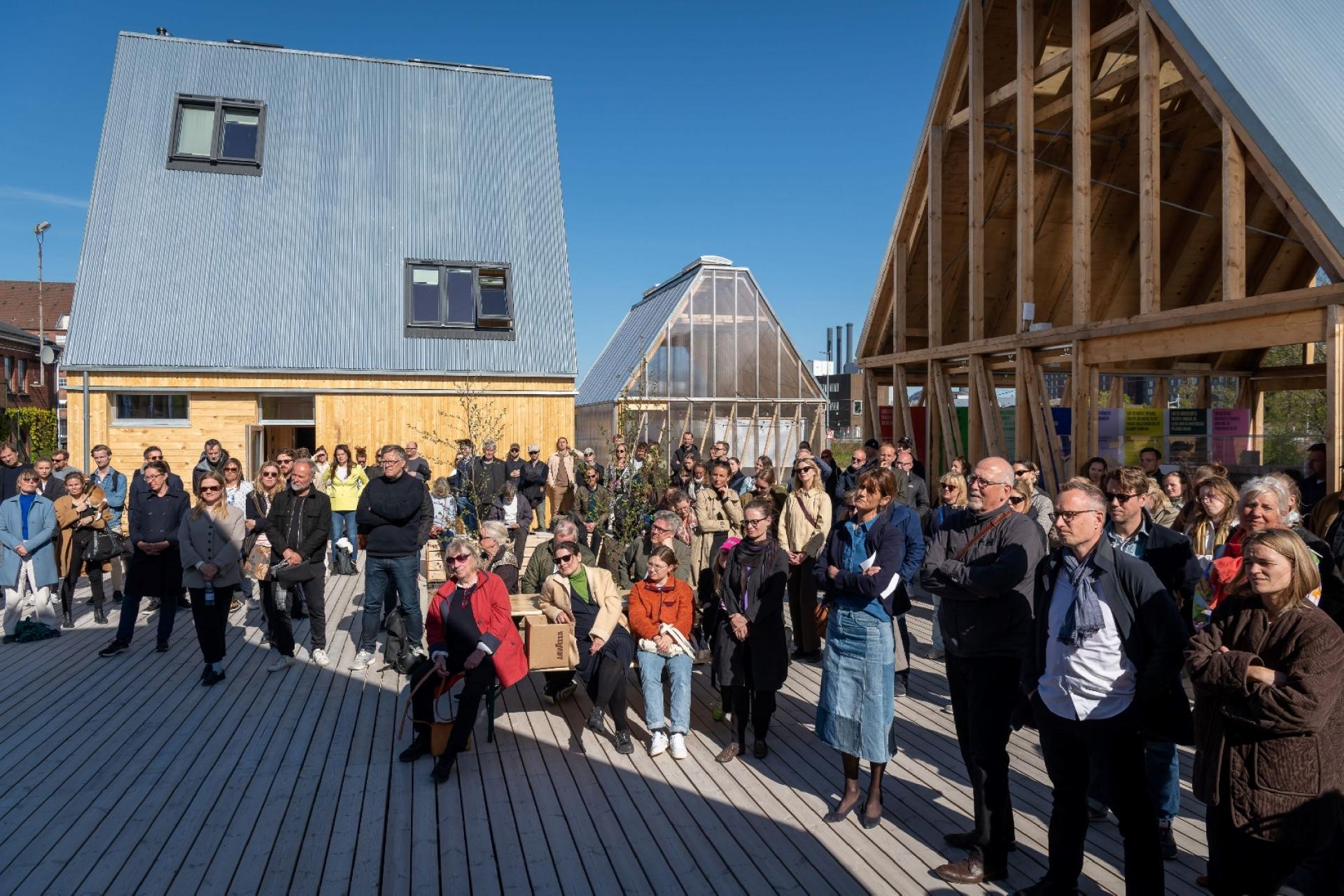 Der er stor interesse for, hvordan vi skal bo i fremtiden. Foto: Thomas Rahbek, Statens Kunstfond.