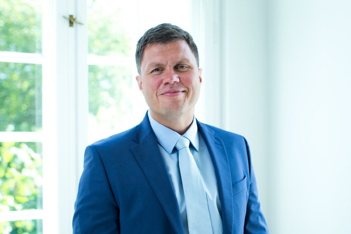 Adm. direktør Martin Kibsgaard Jensen, Blue Capital.