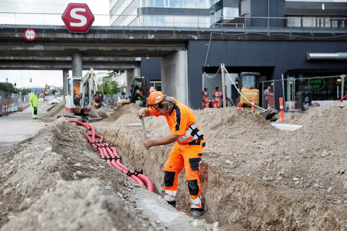 CG Jensen ved Buddinge Station.