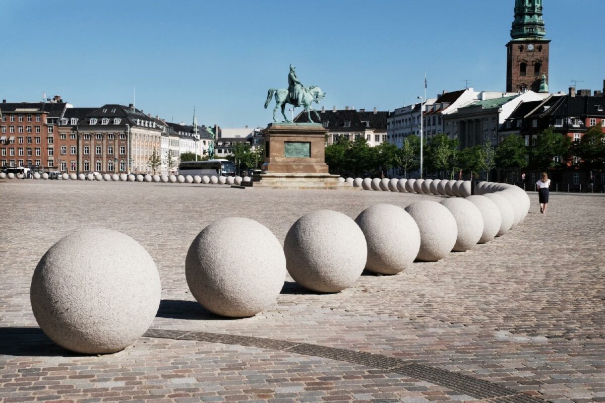 Områdesikringen af Christiansborg, som GHB Landskabsarkitekter stod for, vandt Dansk Landskabspris 2019. Arkivfoto: GHB Landskabsarkitekter