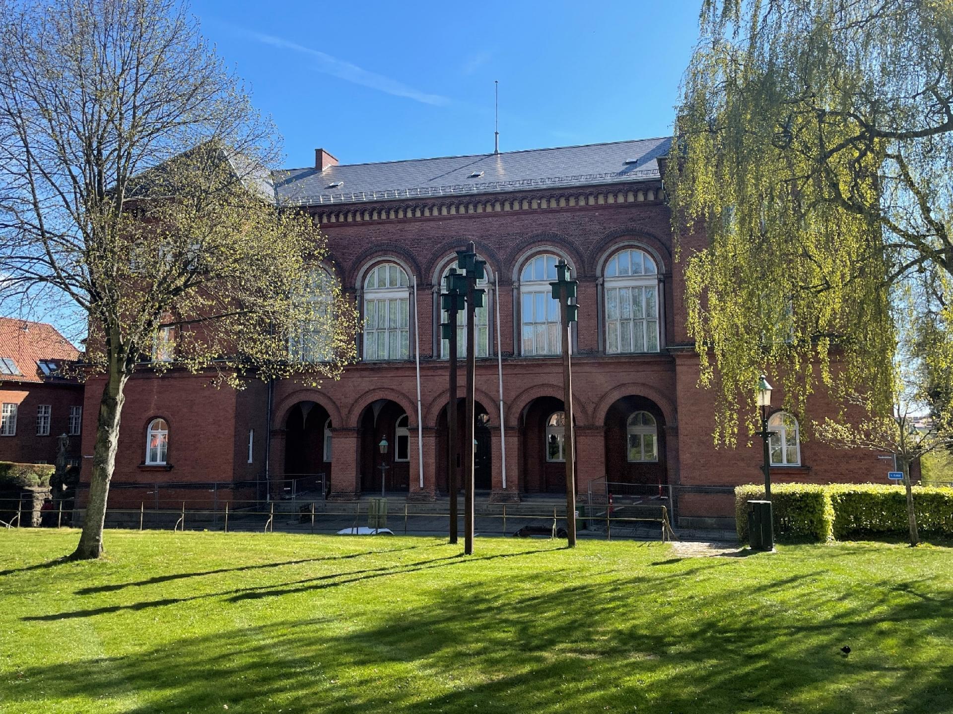 Det gamle rådhus på Stænderpladsen.