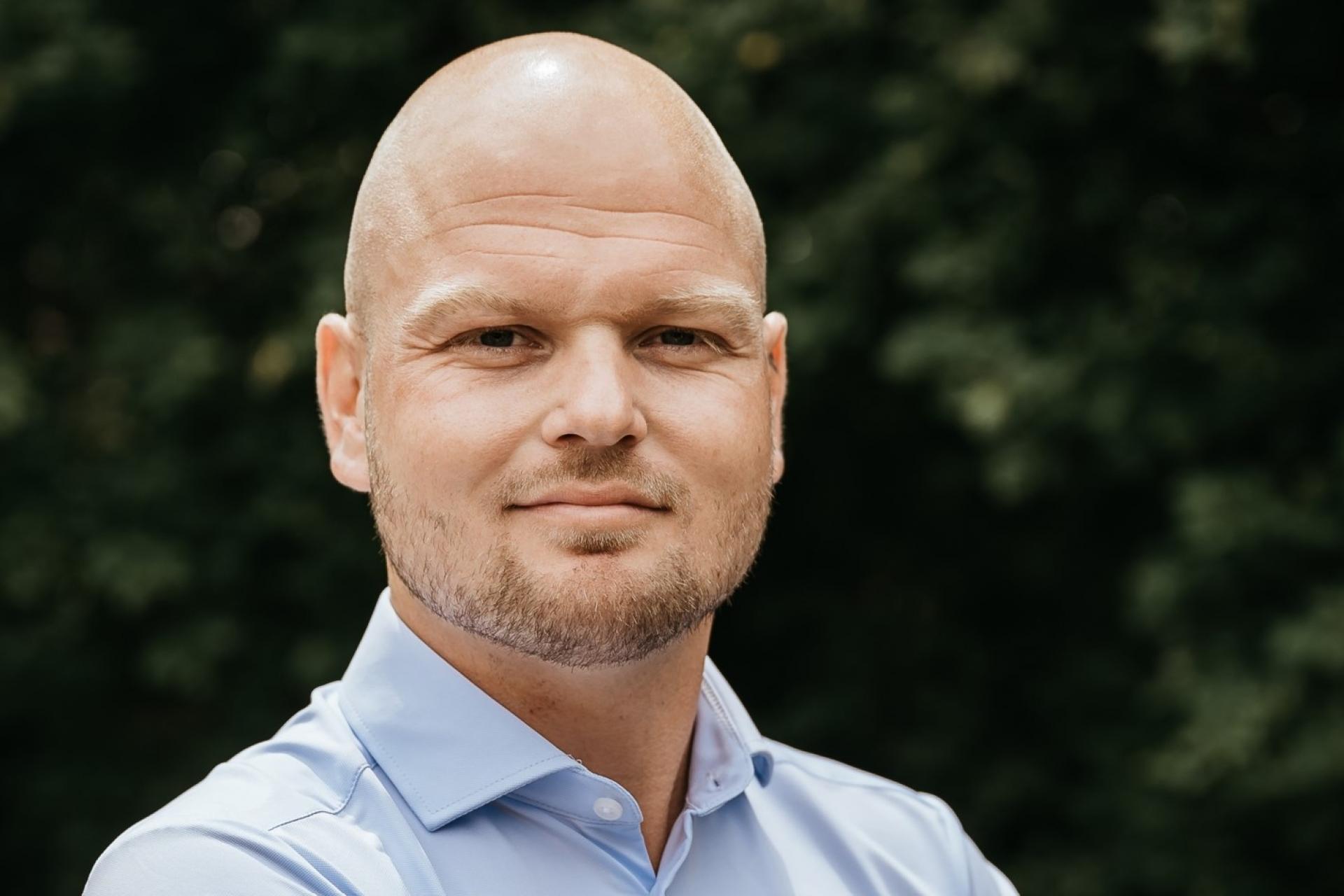 Niklas Evensen er direktør i den nye virksomhed, Kampmann Tag og Facade.