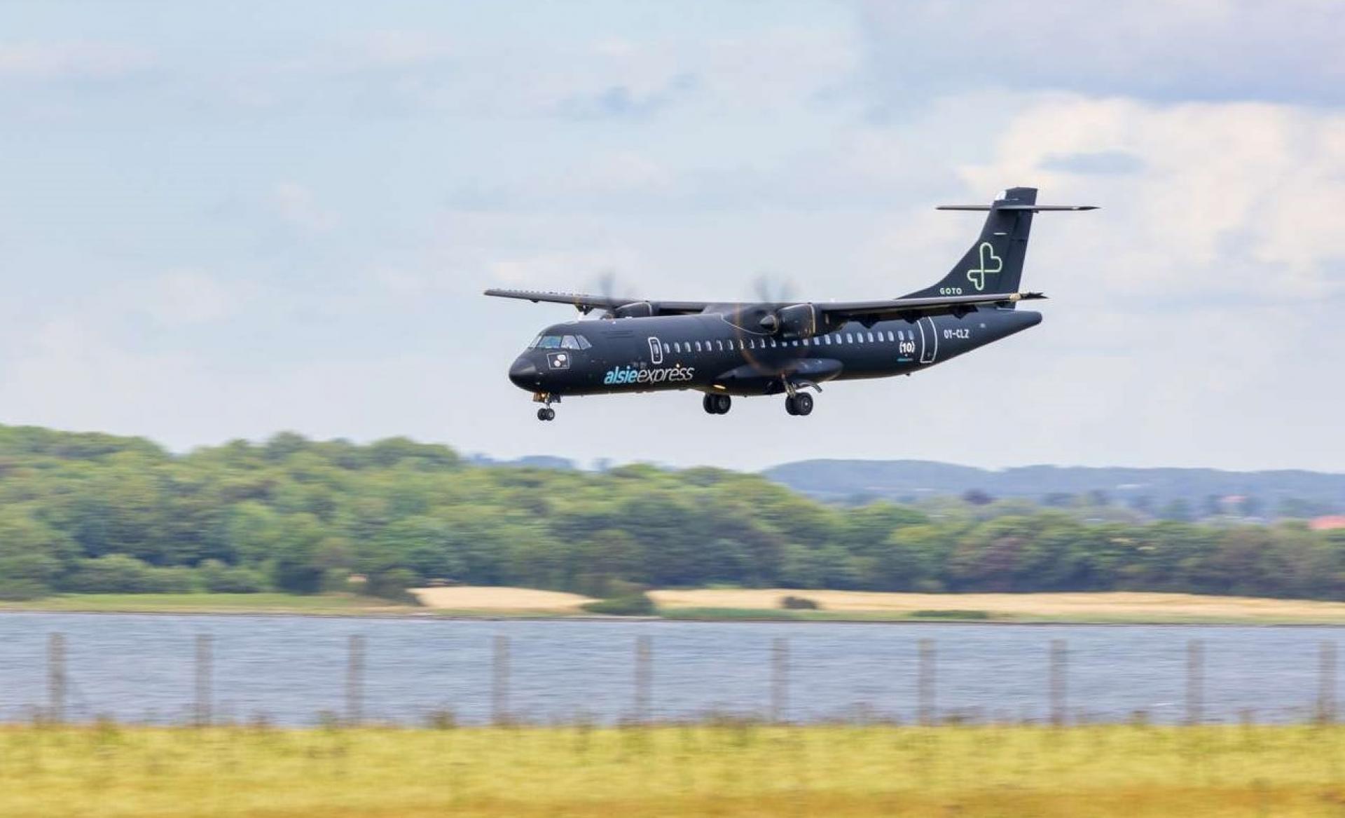 Flyselskabet Alsie Express flyver direkte fra Sønderborg Lufthavn til København, Bornholm, Bodensee i Tyskland, britiske Isle of Man samt Alsace i Frankrig - og hjem til Sønderborg igen. Foto: Sønderborg Lufthavn