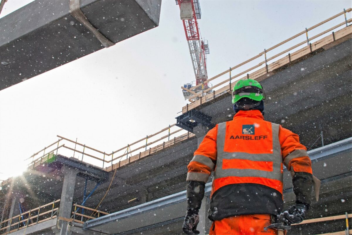 Opjusteringen sker på baggrund af det samlede realiserede resultat for de første ni måneder samt forventningerne til fjerde kvartal af regnskabsåret. Foto: Aarsleff.