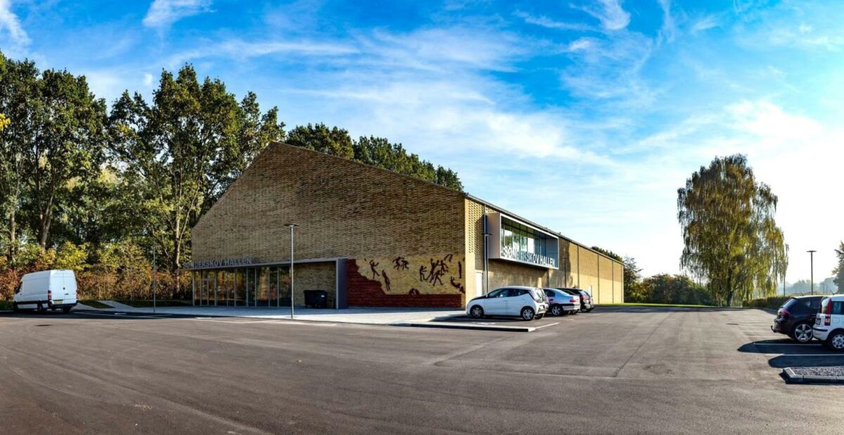 B.S. Ingemanns Vej 1 i Sønderborg er på i alt ca. 7.500 m2. Foto: Sønderborg Kommune.