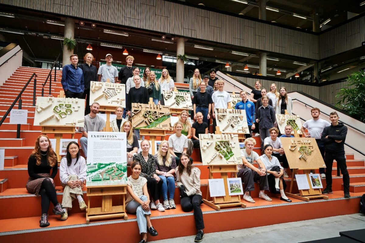 De arkitektur- og designstuderende og deres projekter på Aalborg Universitet.