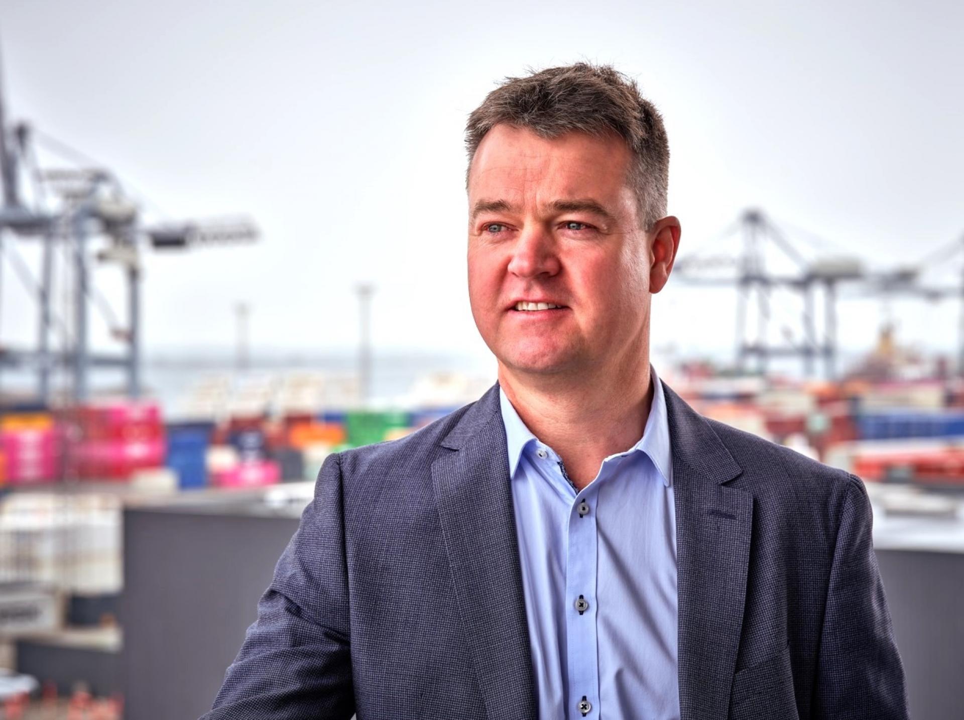 Thomas Haber Borch, CEO hos Aarhus Havn.