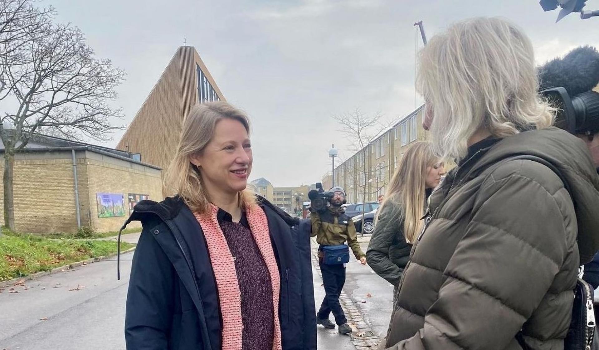 Overborgmester i Københavns Kommune, Sophie Hæstorp Andersen, har store forventninger til, hvad den nye multihal kan gøre for bydelen Tingbjerg.