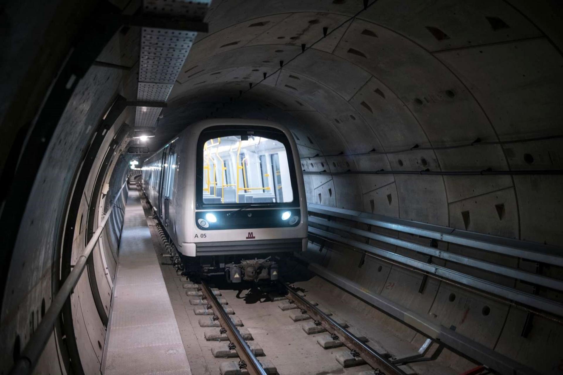 Metroen har op mod 400.000 daglige passagerer. Foto: Metroselskabet/Søren Hytting.