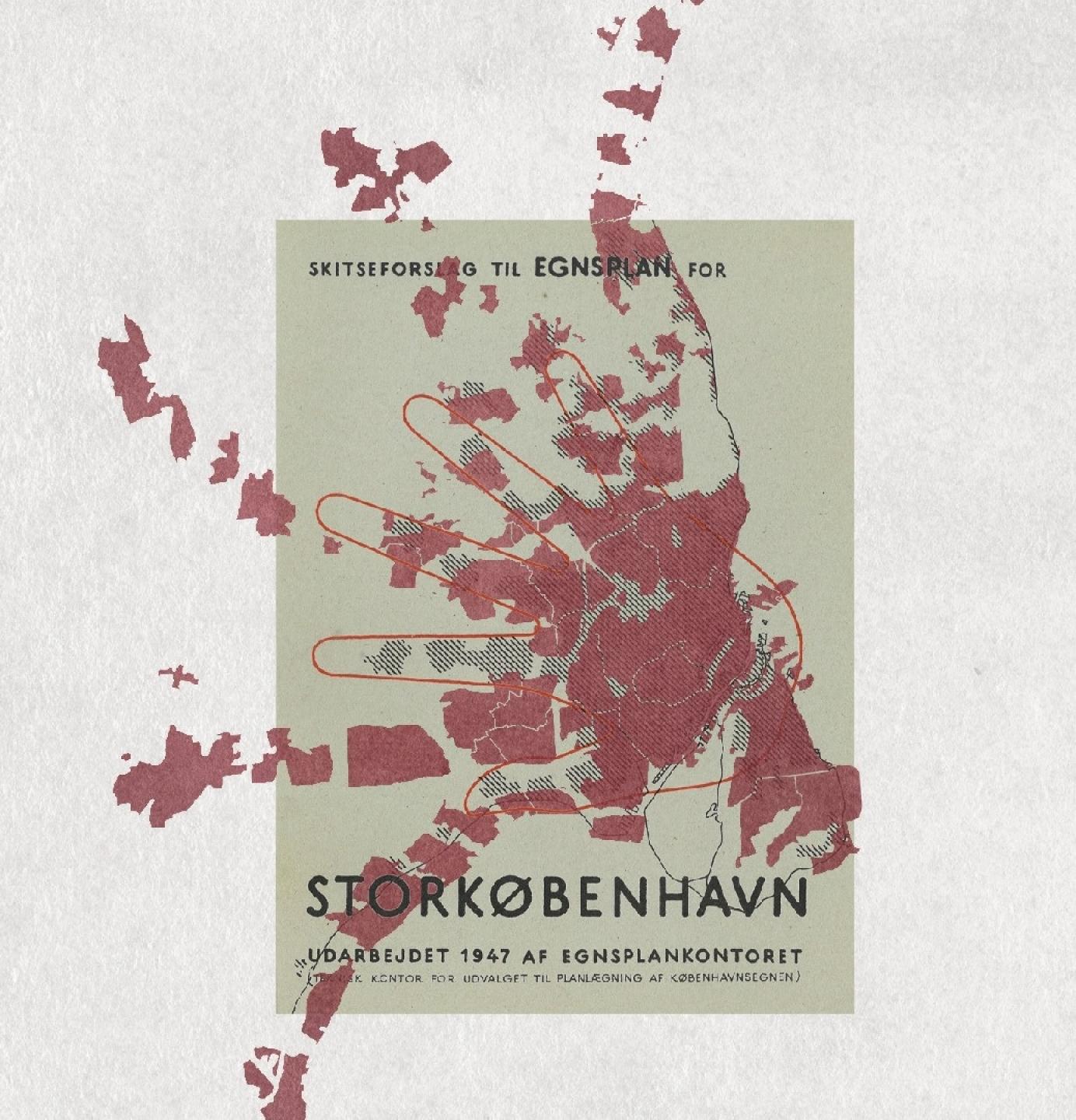 Det velkendte plandokument kaldet Fingerplanen kom til verden i 1947. Siden da har planen præget udviklingen i hele hovedstadsregionen, tydeligst konkretiseret i s-tognettet, som har sit udspring i 'håndfladen'.