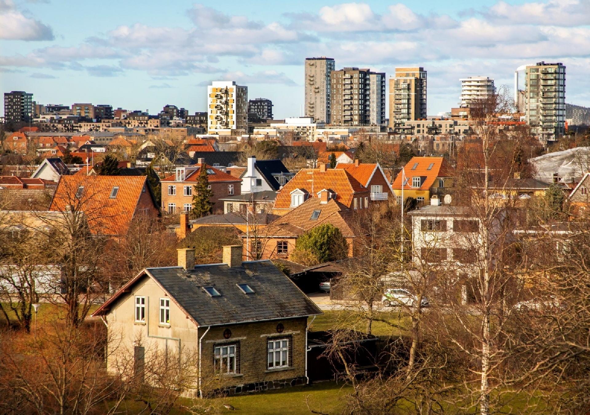 Arkitektforeningen vurderer, at der er behov for en ny helhedsvision for Storkøbenhavn, bl.a. fordi pladsen i det centrale København og på Frederiksberg er tæt på opbrugt, mens forstæderne kæmper med at tiltrække borgere og investorer. Foto: Mads Jensen, Scanpix