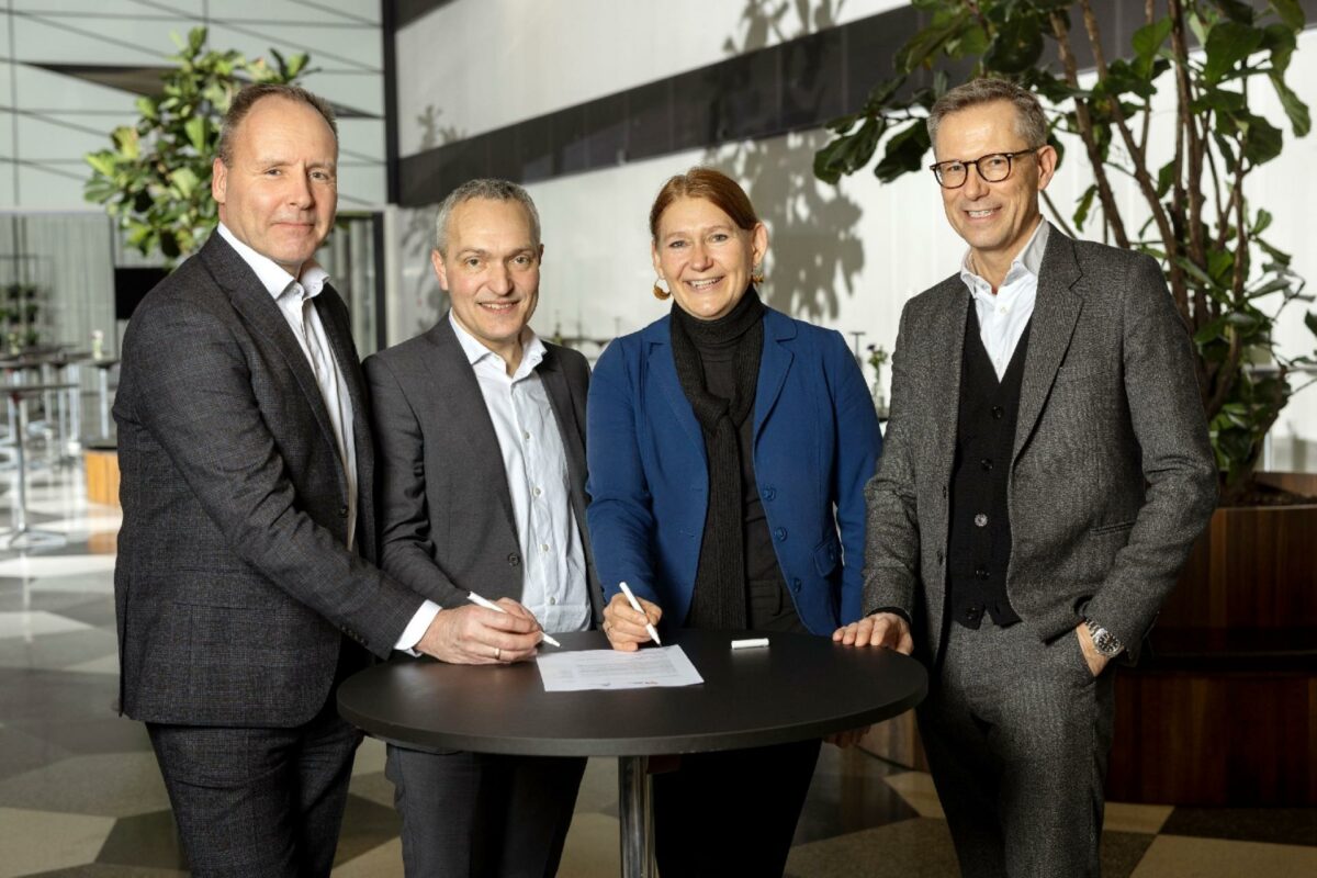 Fra venstre: Henrik Winther, Henrik Garver, Katja Viltoft, Lars Storr-Hansen. Foto: FRI.