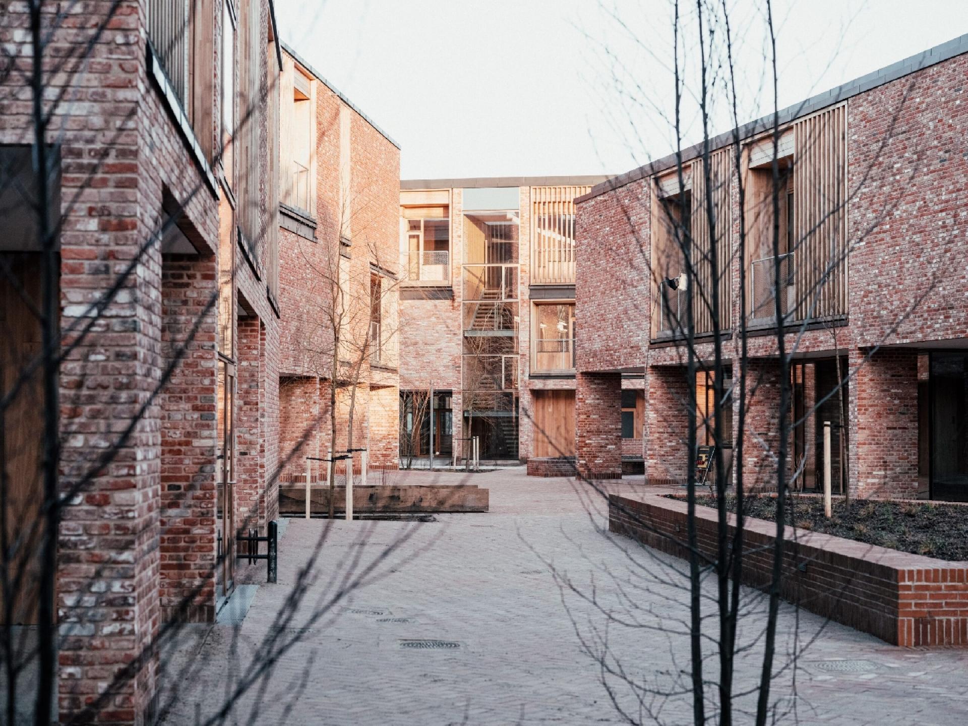 Der er i alt plads til 84 håndværkerlærlinge i husene. Foto: BRFfonden.