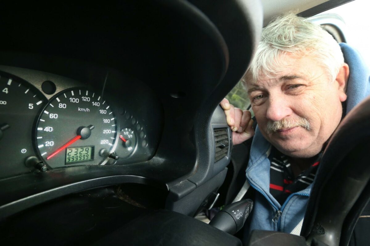 James Foley ser jeg ingen grund til, at hans 11 år gamle Ford Transit Connect ikke skulle kunne klare endnu en million km. Foto: Ford.