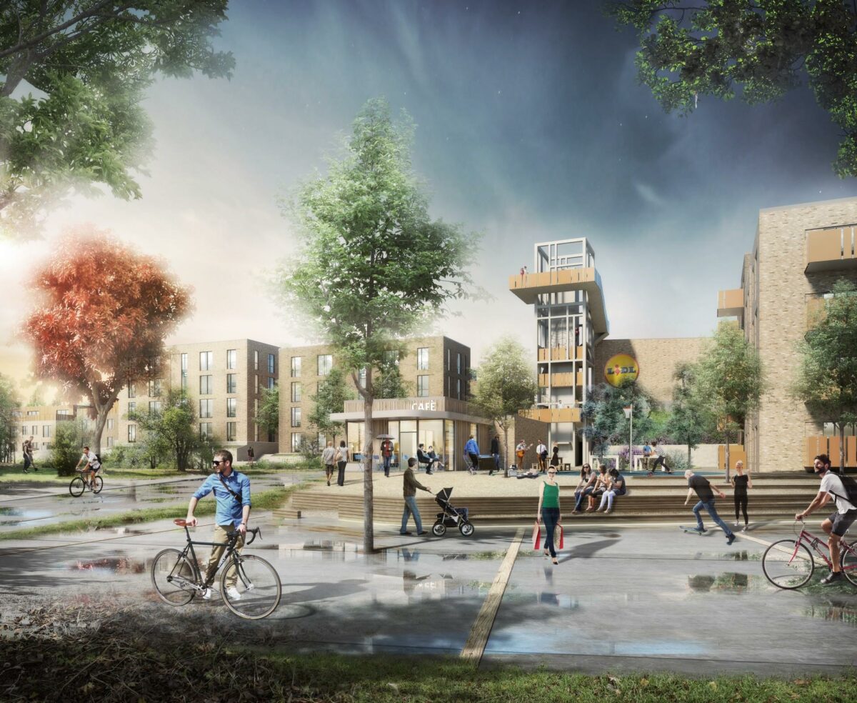 Visualisering: Pluskontoret Arkitekter.