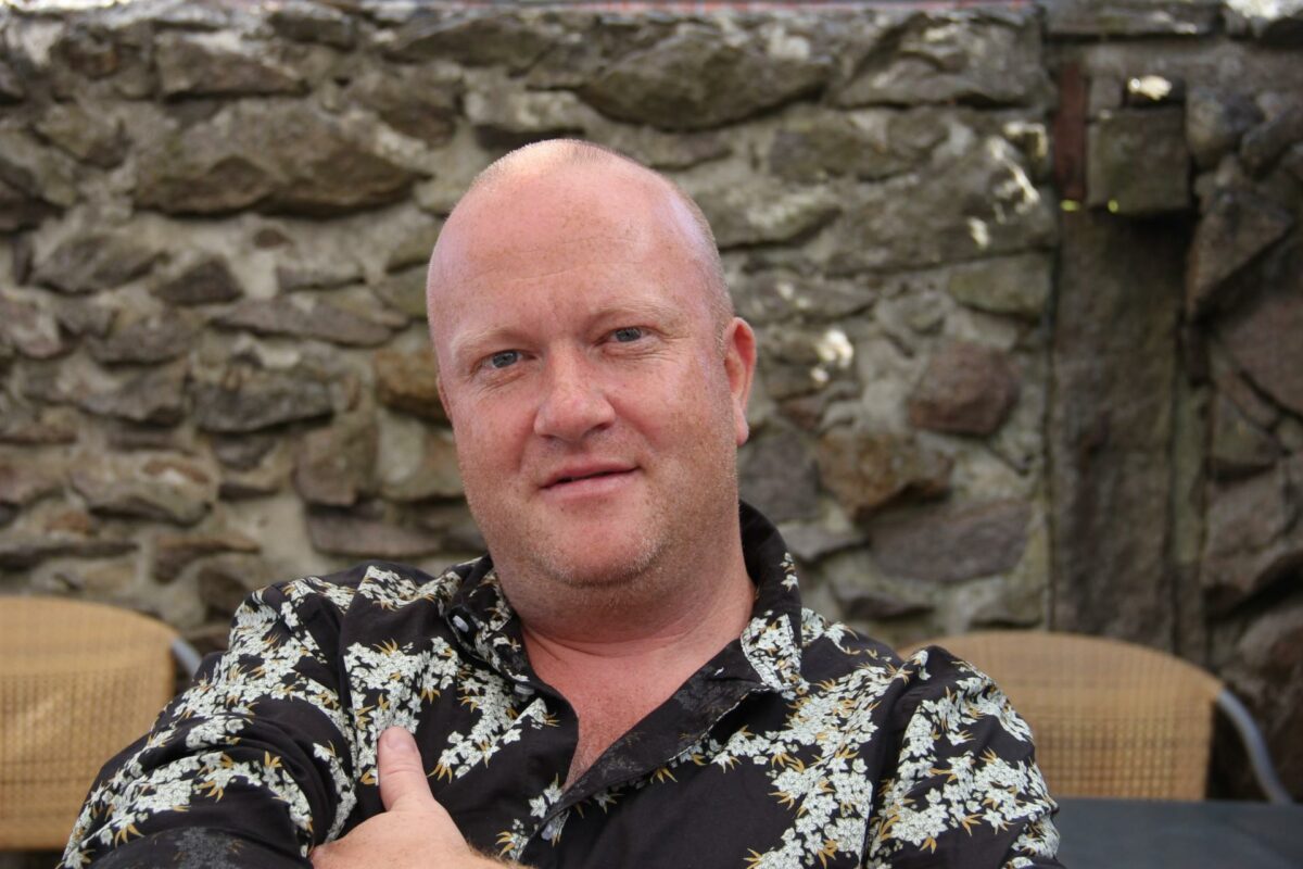 Folkemødet 2018 er Rune Kildens første - men bestemt ikke sidste. Foto: Torben Jastram.
